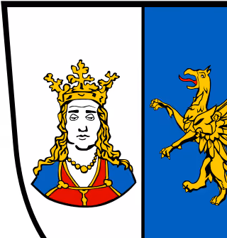 Wappen von Ribnitz-Damgarten, Bernsteinstadt