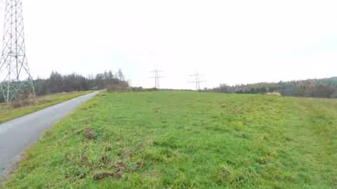 Zwangsversteigerung Landwirtschaft in Ludwigsau, Oberthalhausen – Ansicht der landwirtschaftlichen Flächen Flurstück 16/1 und 16/2.