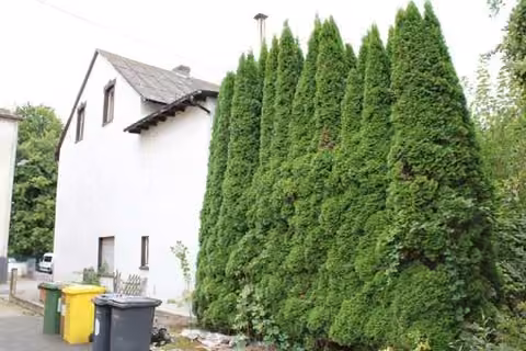 Zwangsversteigerung Eigentumswohnung in Wirges – Ost-Ansicht des Mehrfamilienhauses in Wirges.
