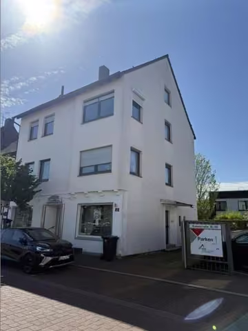 Zwangsversteigerung Wohn-/Geschäftshaus in Bocholt – Straßenansicht des Wohn- und Geschäftshauses Kreuzstraße 22