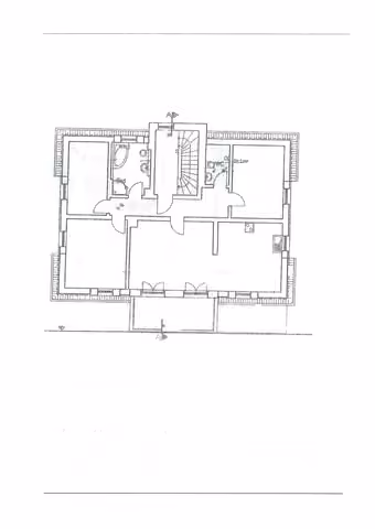Zwangsversteigerung Eigentumswohnung in Dresden, Bühlau – Grundriss der Wohnung Nr. 4 im Dachgeschoss.