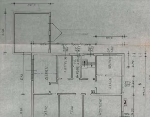 Zwangsversteigerung Einfamilienhaus in Barbing, Sarching – Grundriss des Erdgeschosses
