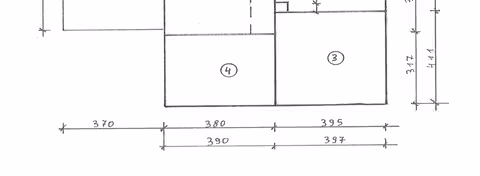 Zwangsversteigerung Einfamilienhaus in Heidhof – Grundrissübersicht des Erdgeschosses des Einfamilienhauses im Maßstab 1:100.