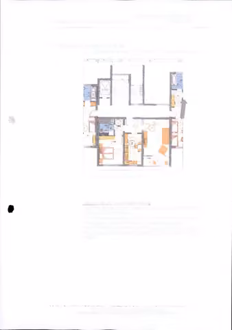 Zwangsversteigerung Eigentumswohnung in Waldkraiburg – Grundriss der Eigentumswohnung Nr. 2 im Erdgeschoss.