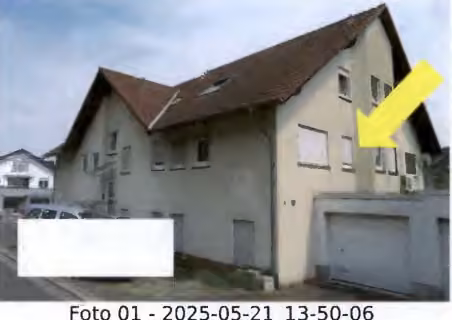 Zwangsversteigerung Wohn-/Geschäftshaus in Gelnhausen, Kernstadt – Straßenansicht des Wohn- und Geschäftshauses Zum Taubengarten 54.