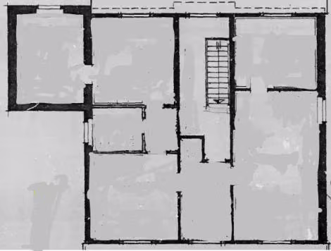 Zwangsversteigerung Eigentumswohnung in Hagen, Vorhalle – Grundrissskizze der Dachgeschosswohnung Nr. 4.