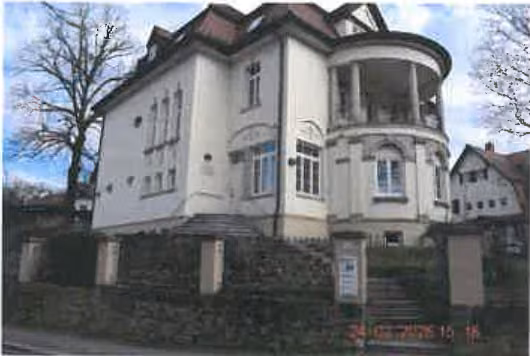 Zwangsversteigerung Wohn-/Geschäftshaus in Erfurt, Löbervorstadt – Außentreppenanlage und Hauseingang von der Goethestraße.
