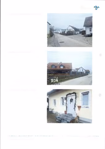 Zwangsversteigerung Doppelhaushälfte in Allershausen, Unterkienberg – Zufahrt über den gemeinsamen Eigentümerweg und Wohnumfeld.