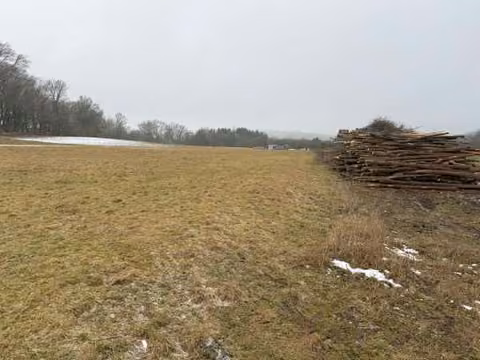 Zwangsversteigerung in Schernfeld – Ansicht der Flurstücke 504/2, 505 und 506 mit Blick nach Südwesten