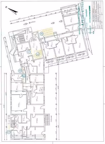 Zwangsversteigerung Stellplatz/Garage in Bad Sooden-Allendorf – Bauplan und Grundrisszeichnung des Erdgeschosses.