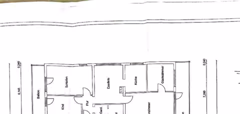Zwangsversteigerung Eigentumswohnung in Neckarsulm – Grundriss des 2. Obergeschosses mit Markierung der Wohnung Nr. 3.